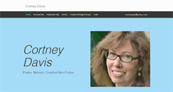 Desktop Screenshot of cortneydavis.com